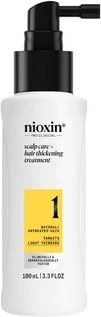 Nioxin tizimi 1 uchun bosh terisi uchun davolash vositasi