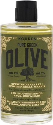 Масло для тела Korres Pure Greek Olive Nourishing 3 в 1