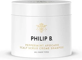 Кремовый шампунь Philip B Пилинг для кожи головы с мятой и авокадо