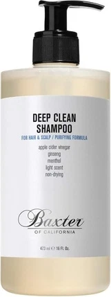 Шампунь Baxter of California Deep Clean Shampoo Детоксифицирующий и Очищающий, для Ремонта Тонких Волос