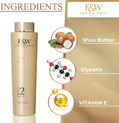 Увлажняющий лосьон для тела Fair & White Gold Revitalizing Body Lotion