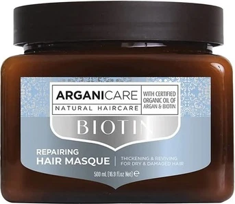 Маска для волос Arganicare с биотином для восстановления