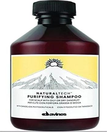 Soch uchun tozalovchi shampun Davines Natural Tech Purifying Shampoo Qazg'oqqa qarshi