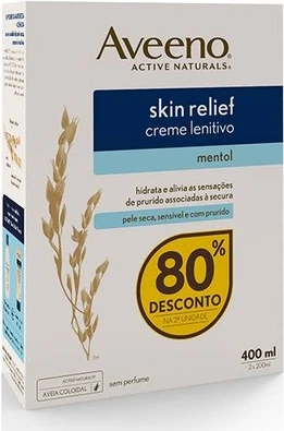 Лосьон для тела Aveeno Skin Relief с ментолом, крем