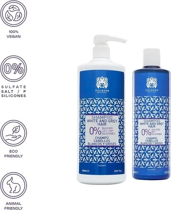 Shampoo Valquer White And Grey Hair