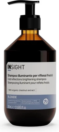 Insight Blonde Brightening Shampoo Sovuq Qarashlar uchun Shakash Shampuni