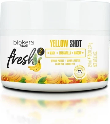 Маска для волос Salerm Biokera Fresh Yellow Shot