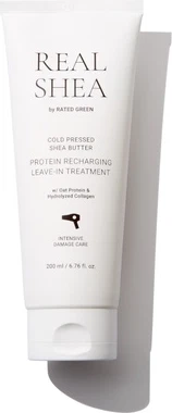 Rated Green Real Shea Protein Reconstruction Tinkturali -"Sochni tiklash uchun soch niqobi"