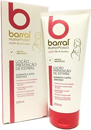 Lotion Barral Motherprotect Lotion bodom yog'i bilan