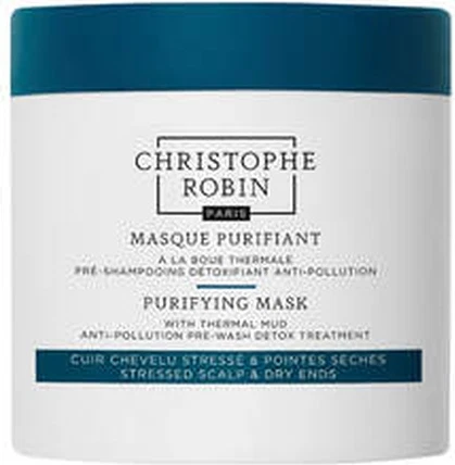 Маска для волос Christophe Robin Purifying Mud Mask