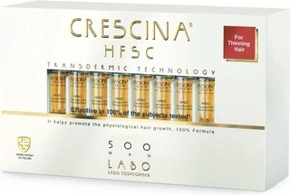 Soch uchun Tonik Crescina Transdermic Re-Growth Hfsc 500 Erkaklar Uchun