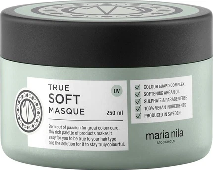 Увлажняющая и питательная маска для волос Maria Nila True Soft