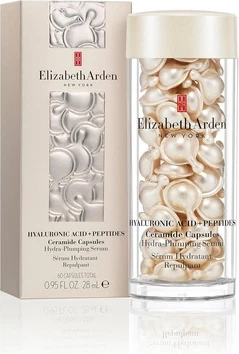 Сыворотка Elizabeth Arden с гиалуроновой кислотой, пептидами и церамидами в капсулах Hydraplumping