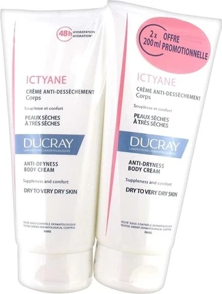 Смягчающий питательный крем Ducray Ictyane