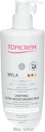 Молочко для тела Topicrem Mela Выравнивающее