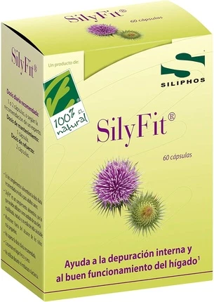 Витаминная сыворотка 100% Natural Silyfit Детоксикация и поддержка печени Экстракт расторопши