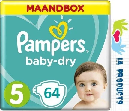 Подгузники Pampers Active Baby