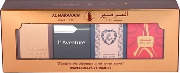 Fragrance Gift Set Al Haramain Amber Oud Gold Edition