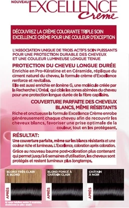 Стойкая крем-краска для волос L'Oreal Professional Triple Care