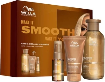 Wella Professionals Ultimate Smooth Coffret soch uchun parvarish to'plami
