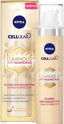 Колированный флюид Nivea Luminous 630 от пигментных пятен SPF 20