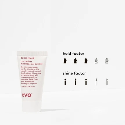 Defining Cream evo Total Recoil Curl Definer Strong Hold