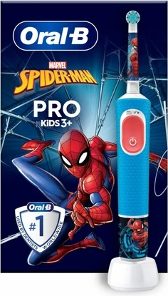 Электрическая зубная щетка Oral-B Kids Pro 103 Человек-паук