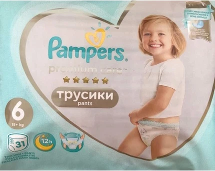 Подгузники Pampers Premium Care