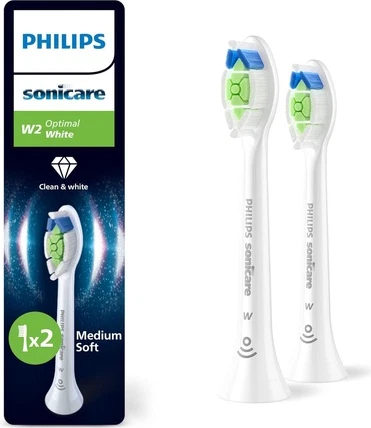 Сменные насадки для зубных щеток Philips Sonicare W2 Optimal White