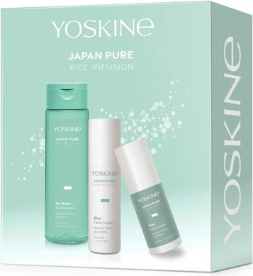 Набор для ухода за лицом Yoskine Japan Pure Rice Infusion