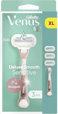 Бритва Gillette Deluxe Smooth Sensitive Rose Gold