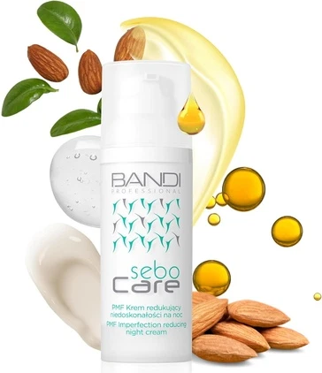 Night Cream BANDIER Revitalizing Night Face Cream for Pore and Blemish Reduction - Gentle