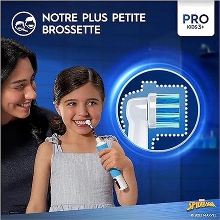 Электрическая зубная щетка Oral-B Pro Kids 1 Marvel Spider-Man