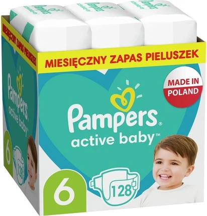 Подгузники Pampers Active Baby