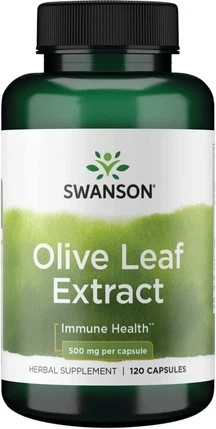 Капсулы Swanson Olive Leaf Extract