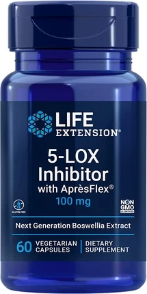 Комплекс Life Extension 5-LOX Ингибитор для поддержки здоровья суставов с AprèsFlex