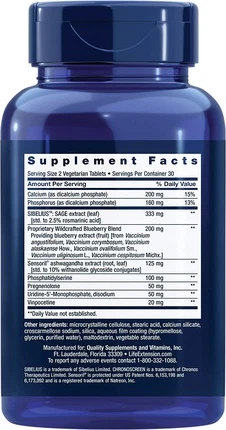 Life Extension Cognitex Elite qo'shimchasi