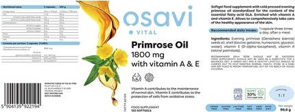 Мягкие желатиновые капсулы с витаминами Osavi