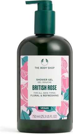The Body Shop British Rose dush jeli