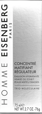 Крем для лица Eisenberg Homme Concentré Matifiant Régulateur