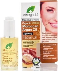 Масло для лица Dr Organic Марокканское аргановое масло