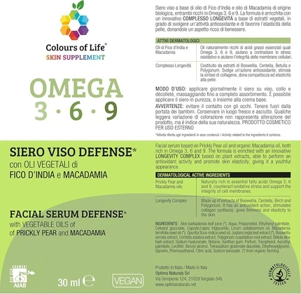 Увлажняющая сыворотка Colours Of Life Defense Facial Serum