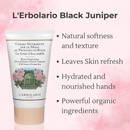 Perfumed Nourishing Hand Cream L'Erbolario