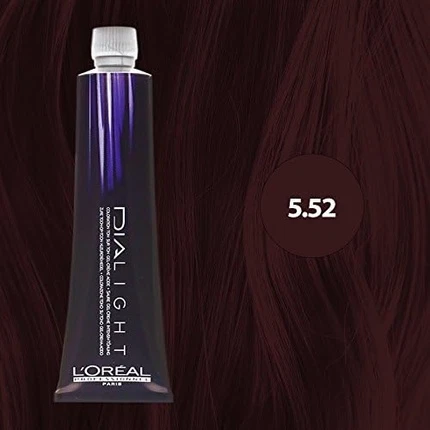 Светлый Каштановый Цвет Волос L'Oreal Professional Dialight Оттенок 5.52