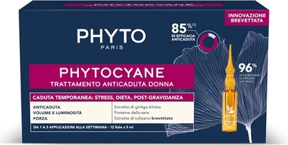 Тоник для волос Phyto Phyto Phytocyane Оптимальное лечение