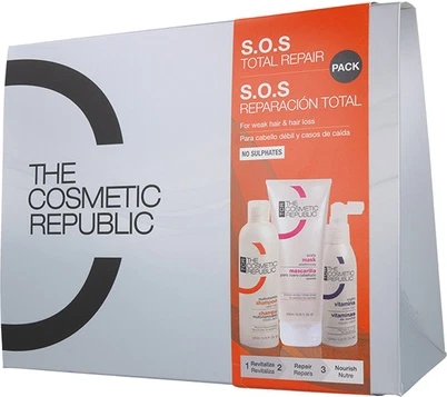 Shampoo and Conditioner The Cosmetic Republic SOS Total Repair Revitalizing Nutritive