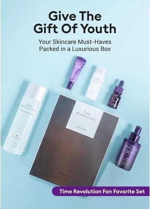 Facial Care Set Missha Time Revolution Gift Set The First Essence & Night Repair Ampoule