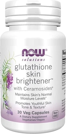 Капсулы Now Foods Skin Brightener с церамидами