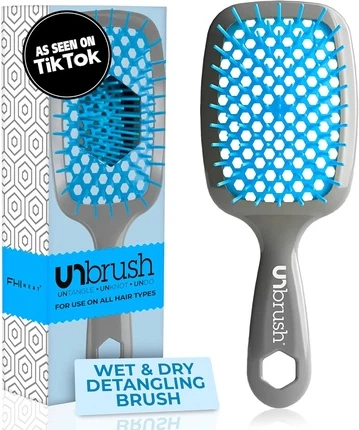Распутывающая расческа для волос Fhi Heat Unbrush Wet & Dry Vented
