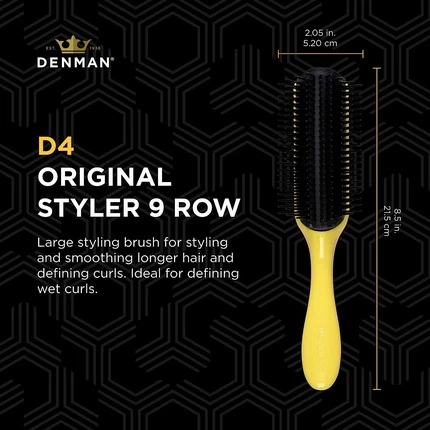 Расческа для укладки Denman 9-рядная